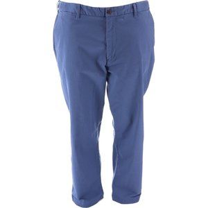 NWT LANDS'‎ END MEN'S COMFORT FIRST KNOCKABOUT CHINO PANTS NIAGARA BLUE 37
